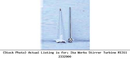 Ika Works Stirrer Turbine R1311 2332900 Laboratory Apparatus