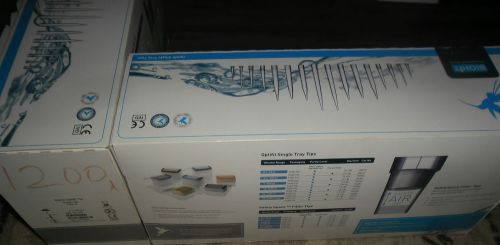 2 box of (10 &amp; 96 tips) biohit 1200ul optifit single tray tips for sale