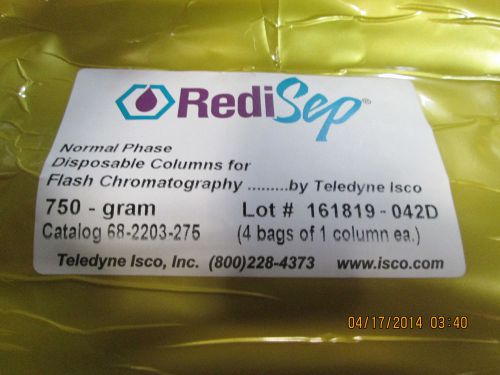 RediSep 68-2203-275 Disposable Columns for Flash Chromatography 750-Gram 1 pc.
