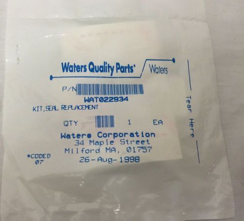 Waters hplc clear-100 plunger seal part no wat022934 new for sale