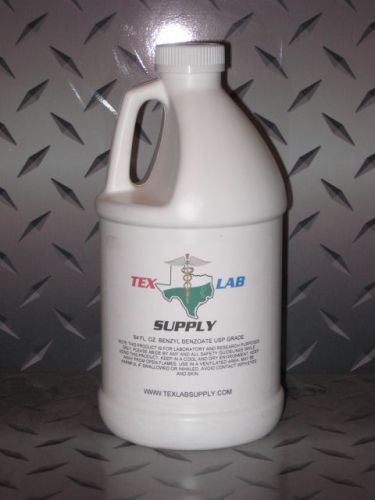 Tex lab supply 64 fl. oz. benzyl benzoate usp grade sterile free shipping for sale