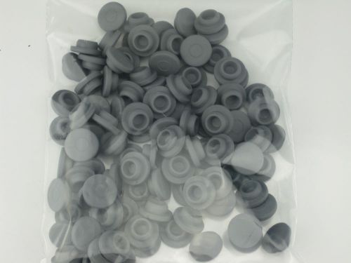 Gray rubber butyl stoppers serum vials 1000 pcs 20mm for sale