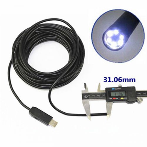 Usb pipe inspection borescope endoscope tube snake waterproof camera 720p hd cam for sale