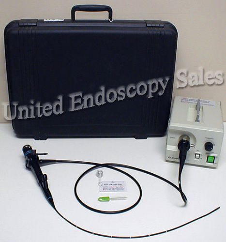 Olympus bf-3c30  slim fiber bronchoscope set endoscopy endoscope - warranty!! for sale