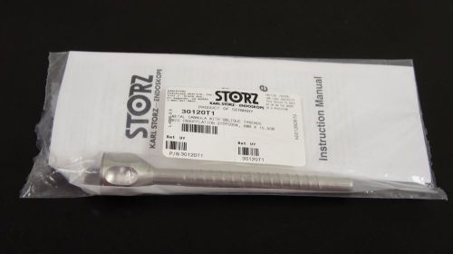 Storz 30120T1 Metal Cannula with Oblique Threads w/o Insufflation Stopcock