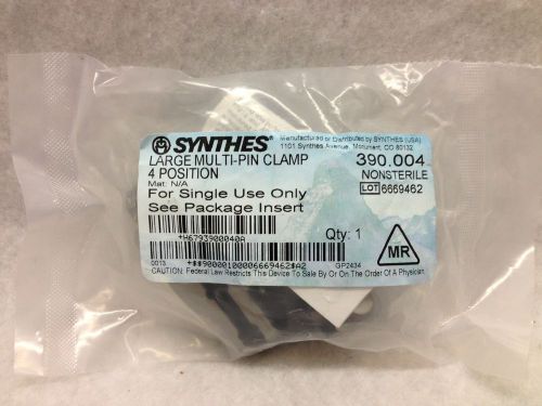 Synthes REF# 390.004 Large Multi-Pin Clamp, 4 Position