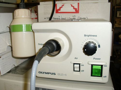 Olympus CLK-4 Halogen Light Source, Water Bottle, Light Guide Didage Sales Co