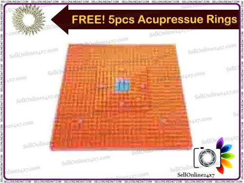 New acupressure/acupuncture economical yoga mat - therapy foot massage for sale