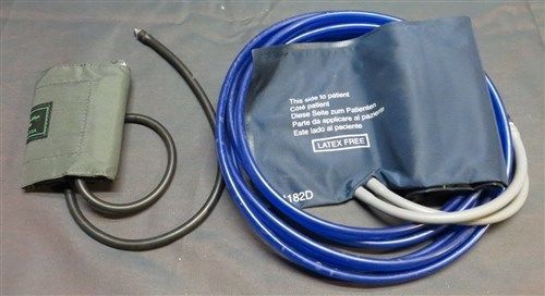 Lot of 2 blood pressure cuffs child &amp; adult &amp; hose for sale