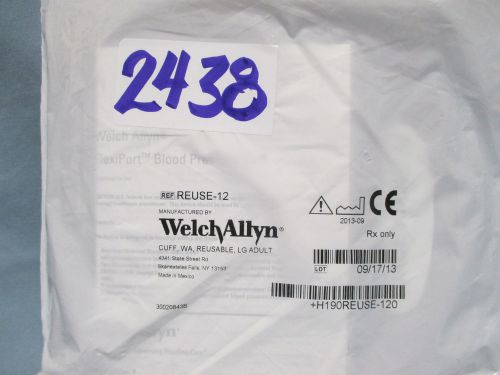 Reuse-12 welch allyn  flexiport blood pressure cuff for sale