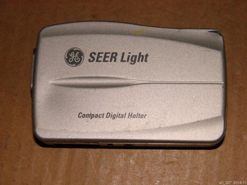 Ge seer light compact digital holter ambulatory ecg portable recorder w/o cable for sale