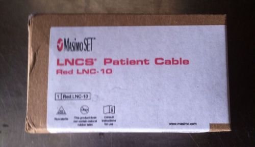 Masimo Set LNCS patient Cable red Lnc-10