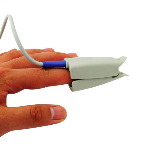 Adult finger clip spo2 sensor probe compatible mindray pm7000 8000 9000 for sale