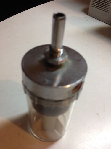 Vacuum bottle overflow trap,new, w/ lock gland, reusable  ohio for suction reg for sale