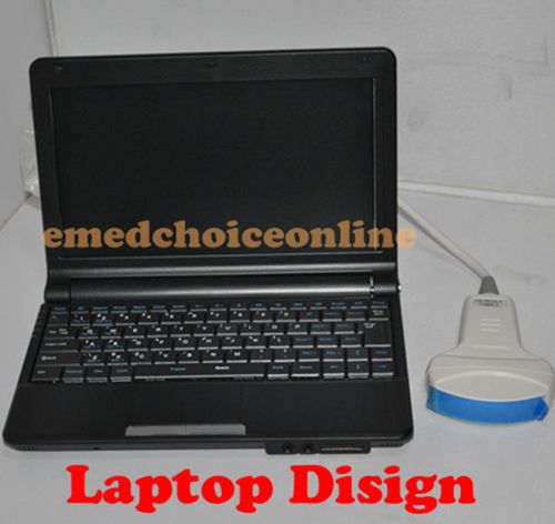Full digital laptop ultrasound scanner machine + linear probe + external 3d for sale