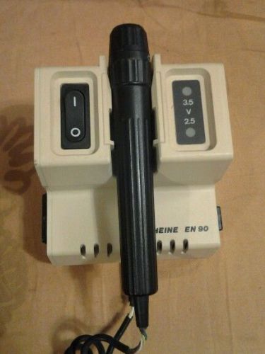 HEINE EN90 TRANSFORMER OTOSCOPE OPHTHALMOSCOPE for parts or repair only as is