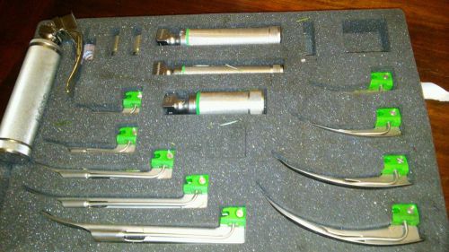 13 piece laryngoscope set