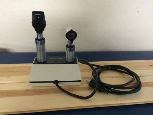 Welch Allyn Otoscope and Ophthalmoscope Diagnostic Set With Stand Charger