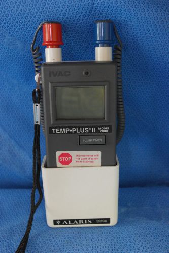 Ivac alaris temp plus ii 2080 d thermometer for sale