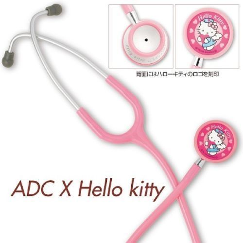 New! Hello Kitty medical care asisst stethoscope lightweight ADC AD scope Japan