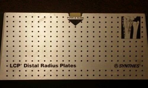 Synthes LPC Radius Plates