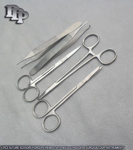 14 Instruments Suture Set Surgical Dental &amp; Veterinary