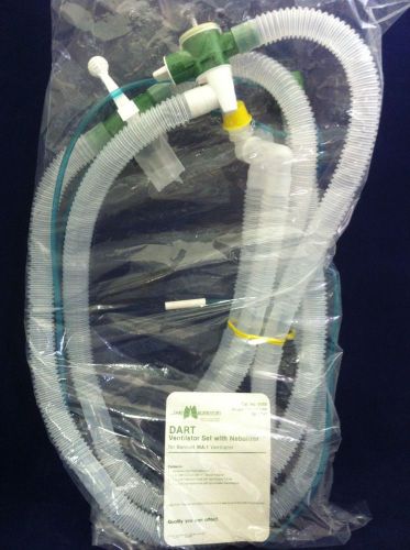 One new dart ventilator set w/ nebulizer ref 5055 for use w/ bennett ma-1 for sale
