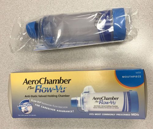 Aerochamber Plus Z Stat Anti-static Holding Chamber With mouthpiece