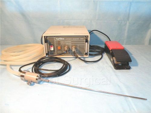 Storz ultrasonic lithotriptor system with generator, transducer -  27085k for sale