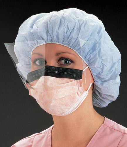 25 Fluidshield Surgical Safety Mask Visor Blood Virus Flu Medical Protection