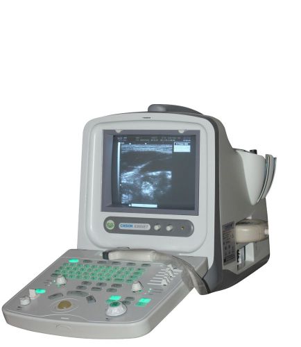 Chison 8300vet veterinary ultrasound scanner &amp;linear array probe 5-10mhz-demo for sale