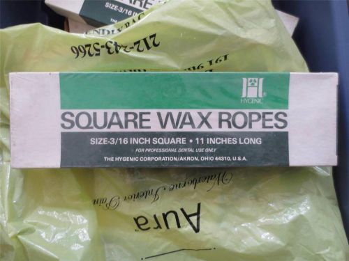 ****Square Wax Ropes