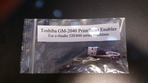 Toshiba Copier GM 2040 Print Scan Enabler e Studio 520 600 720 850 Printer