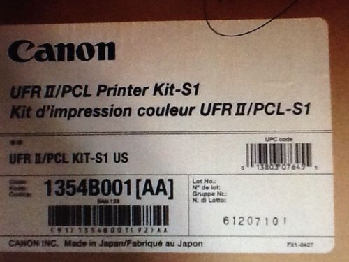 CANON UFR II/PCL PRINTER KIT -S1(1354B001)