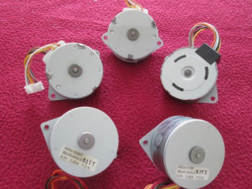 2  ricoh df-67 stepper motors ax040096 / ax040139  &amp; 3 other motors for sale
