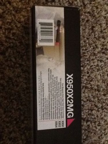 Lexmark X950X2MG Extra High Yield Magenta Toner Cartridge
