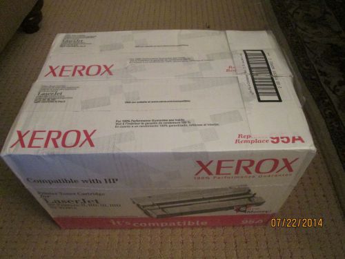 XEROX Toner Cartridge REPLACES HP 95A, (set of 2 Toners)
