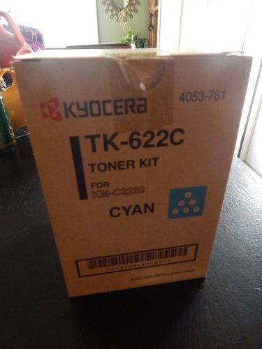 TK 622C CYAN Toner Cartridge KYOCERA KMC2230 BRAND NEW FREE SHIP