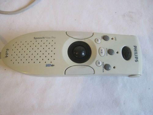 Philips SpeechMike Pro 6284 USB Dictation TrackBall Handheld Voice Recorder