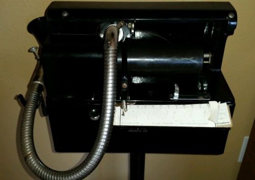 Model 12 Dictaphone 1930&#039;s Wax Cylinders for Business Office Recordings Columbia