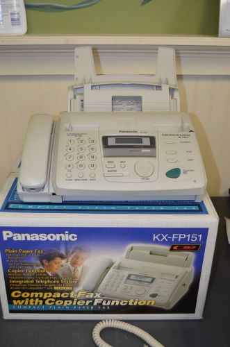 Panasonic KX FP151 Paper Fax Machine