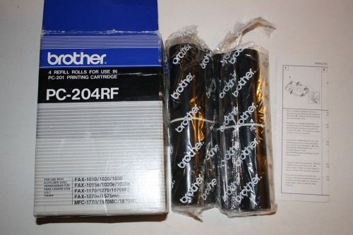 BROTHER PC-204 RF 2 PACK REFILL ROLL New