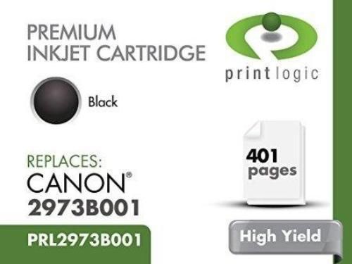 Printlogic PRL2973B001 Remanufactured Canon 2973b001 Pg210xl Black Cartridge For