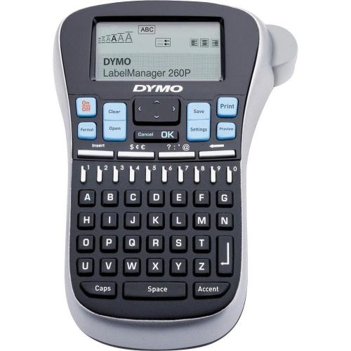 * new sealed * dymo label manager lm260p label printer, black /gray (1754490) for sale
