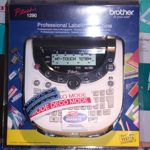 P-touch 1290 professional labelling maschine von brother neu for sale