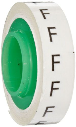 3M Scotch Code Wire Marker Tape Refill Roll SDR-F, Printed with &#034;F&#034; (Pack of 10)