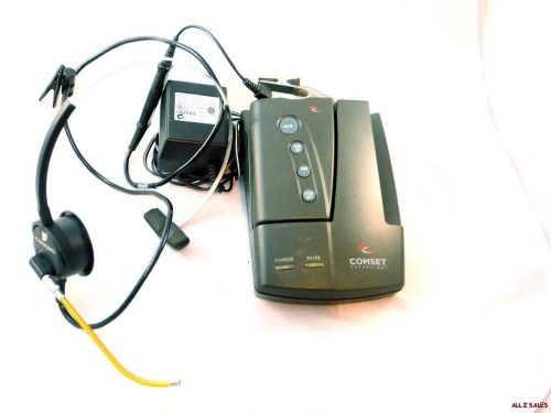 Inovonics h1000 wireless comset hs601 &amp; hs501 with plantronics headset for sale