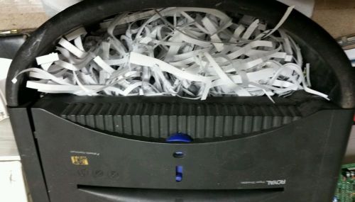 Royal paper shredder &#034;jaws&#034; 7 sheet 29047g