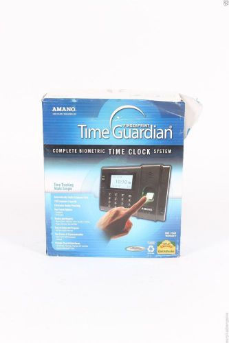 Amano  time guardian fpt-40/a843 fingerprint time clock system, for sale