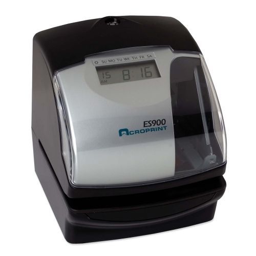 Acroprint es900 time clock &amp; recorder - card punch/stamp for sale